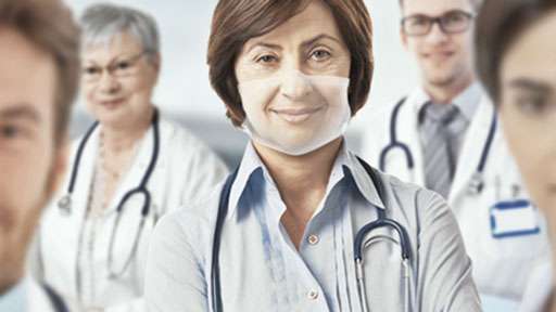 Un masque suisse transparent et biodégradable